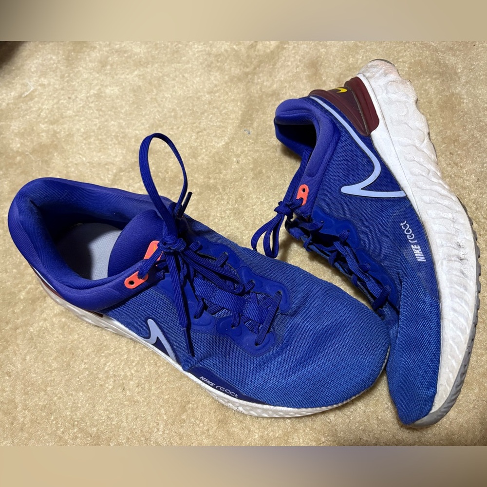 Nike Infinity React Royal Blue Running shoes GUC